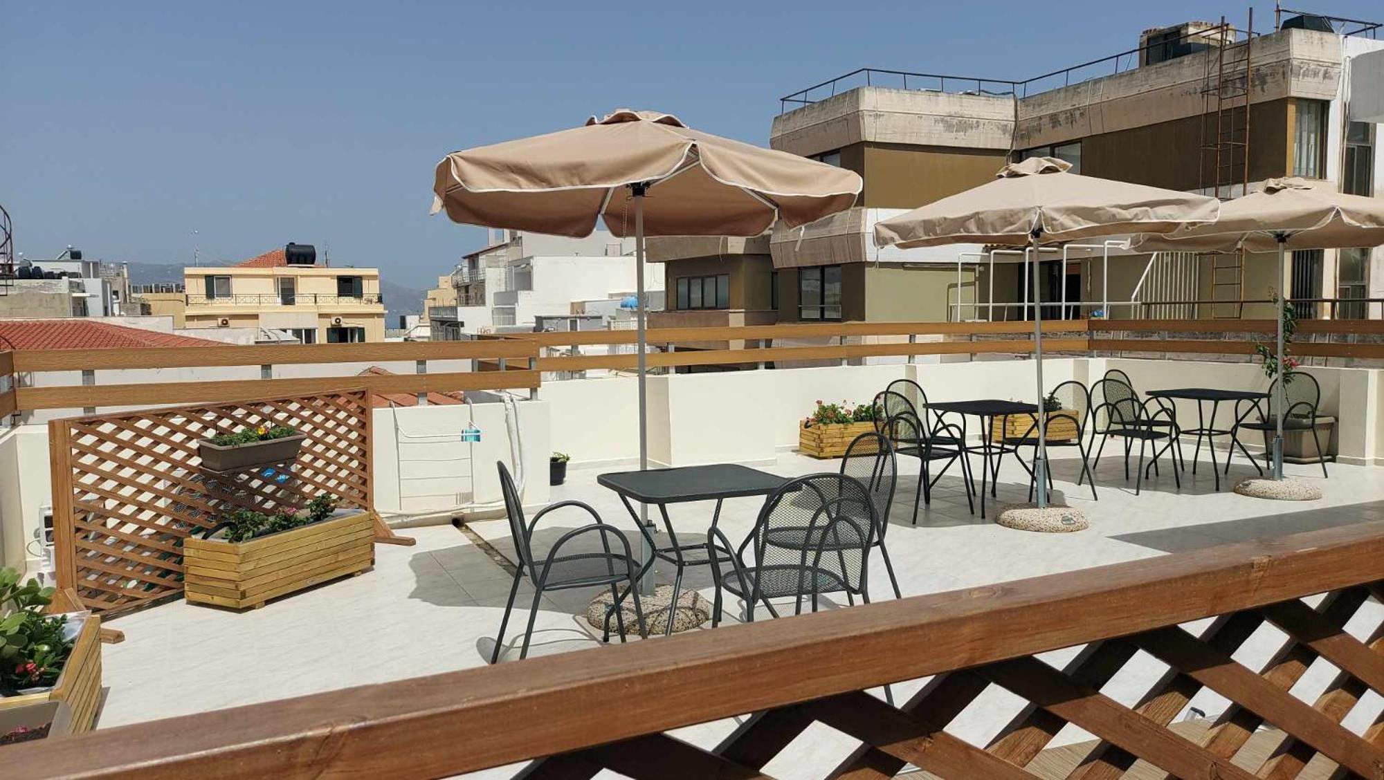 The Blue Apartment In The Heart Of Heraklion Buitenkant foto